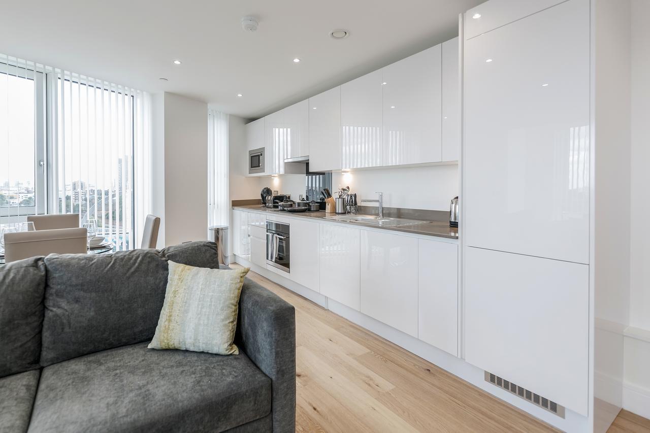 Luxury Stratford Apartment Londres Exterior foto